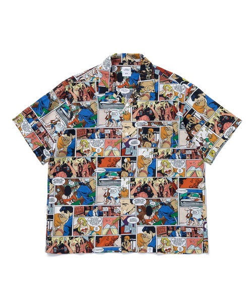 BEDWIN & THE HEARTBREAKERS シャツ S/S OPEN COLLAR ALOHA