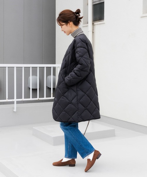 アーバンリサーチドアーズ ライトダウンダウンキルトコート ネイビー URBAN RESEARCH DOORS（アーバンリサーチドアーズ） ダウン ダウン