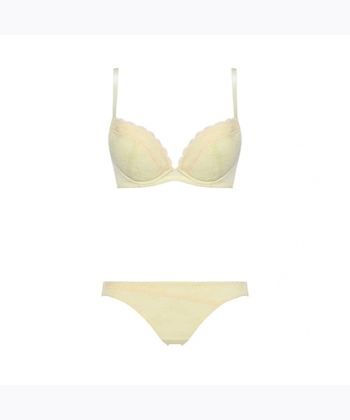 ホワイト コルセットスタイル ブラジャー セット ブライダル ホワイト