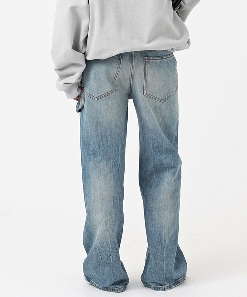 【AP STUDIO 】HAIKURE WINONA painter denim HAIKURE Winona wide-leg jeans | NET-A-PORTER