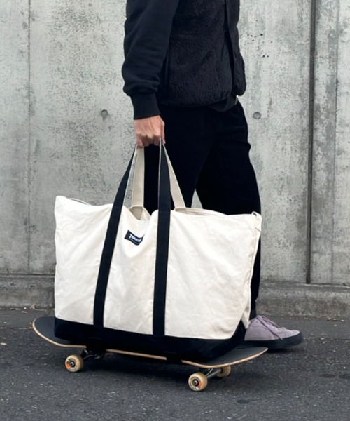 THRASHER トートバッグ 大容量スケーティングトートバッグ