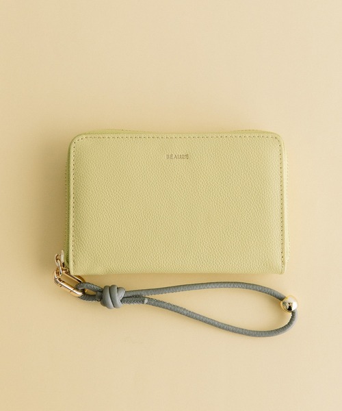 Beau're 財布 BEAURE ヴュレ カウレザー ハンドストラップ付き