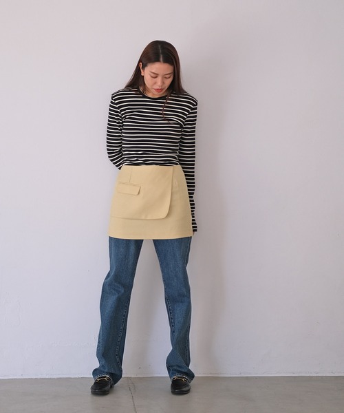 AKTE スカート ラップスカートベルト レディース : ZOZOTOWN Yahoo!店 