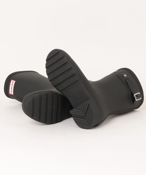 HUNTER（ハンター） 長靴 レインブーツ W PLAY SHORT TRANSLUCENT