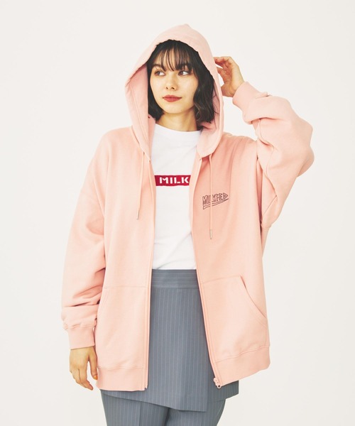 パーカー HEAVY L ZIP UP HOODIE レディース メンズ