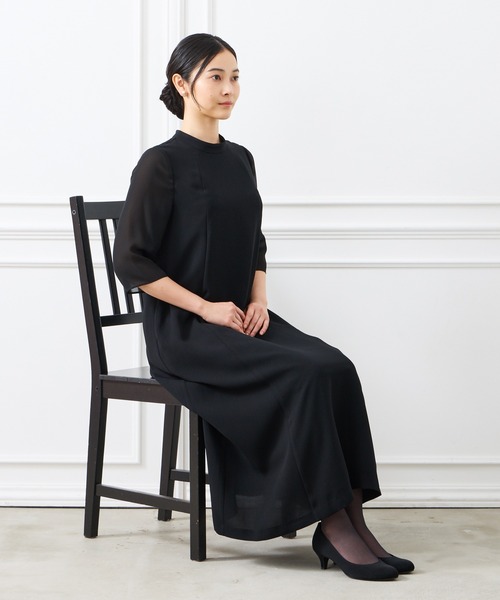 AIMER ワンピース 「夏用喪服・礼服」ウォッシャブルプチ