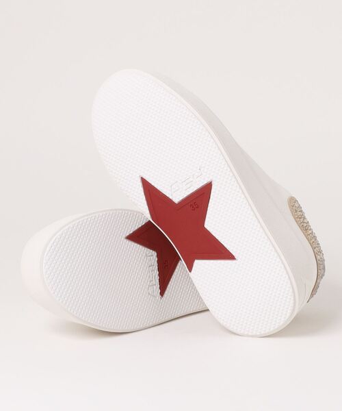 ASH スニーカー 「MOBY STRASS」厚底バックビジューローカット