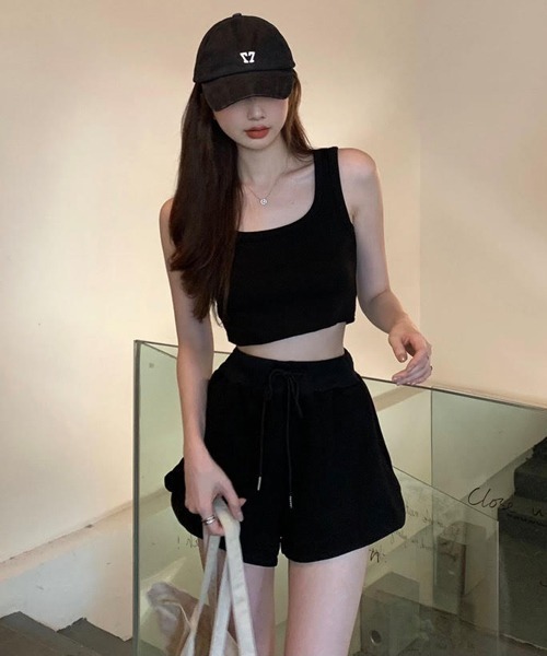 Mayree セットアップ 「Mayree」ノースリーブ ショートパンツ