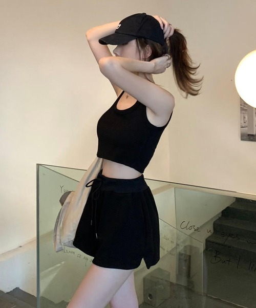 Mayree セットアップ 「Mayree」ノースリーブ ショートパンツ