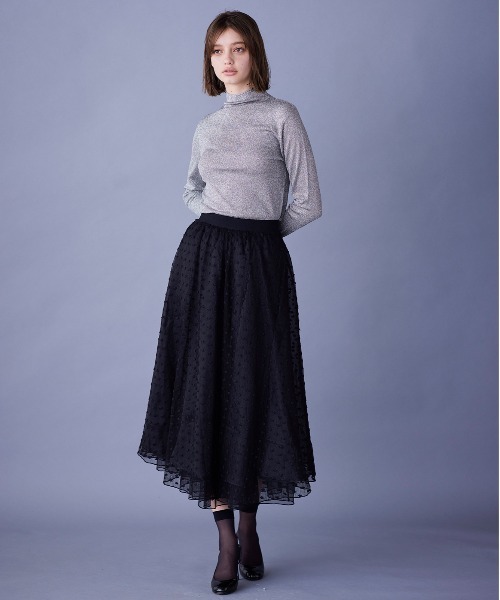 ■おまとめ■美品 マリリンムーン 3,2万 レーススカート チュールスカート MARILYN MOON】レースチュールリバーシブルスカート | MANO