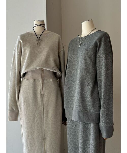 LAGUNAMOON（ラグナムーン） トレーナー スウェット 「WEB限定」ラメ