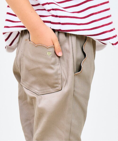 apres les cours（アプレレクール） パンツ スカラップポケットきゅん 