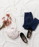 パンツ スカラップポケットきゅんパンツ(スキニ...の詳細画像5