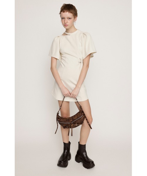 SLY ワンピース BELTED CUT OUT S/OP ベルテッド カット アウト