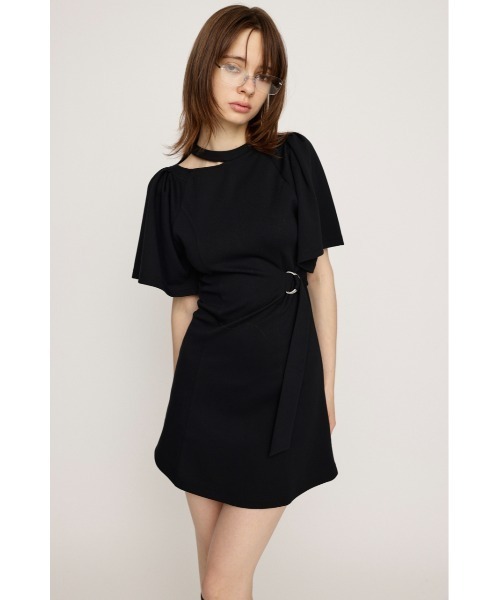 SLY ワンピース BELTED CUT OUT S/OP ベルテッド カット アウト