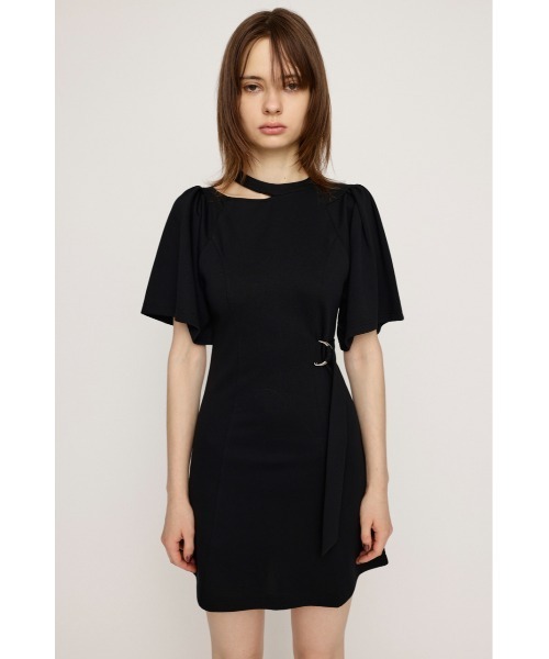 SLY ワンピース BELTED CUT OUT S/OP ベルテッド カット アウト