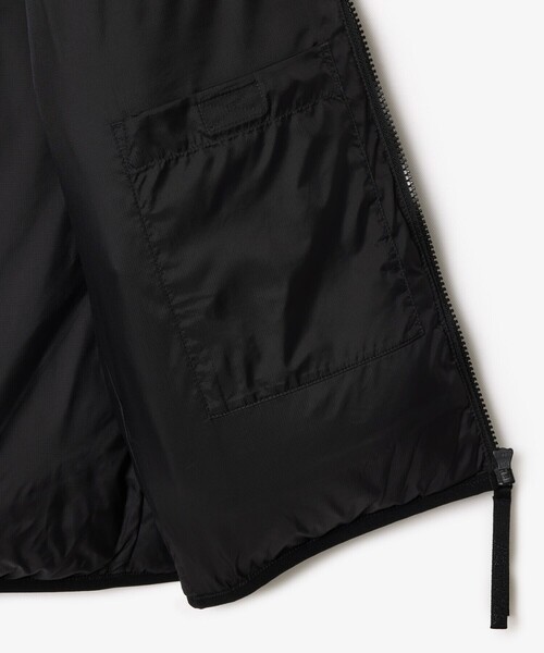 ブラック ダウンベスト ロゴパッチ付き THE NORTH FACE ノースフェイス レディース ダウンベスト W'S