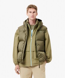 LACOSTE（ラコステ） ダウンベスト ベスト 撥水 バックステッチダウン