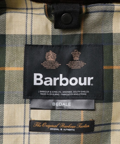 ブルゾン アウター Barbour　BEDALE WAX JACKET メンズの画像