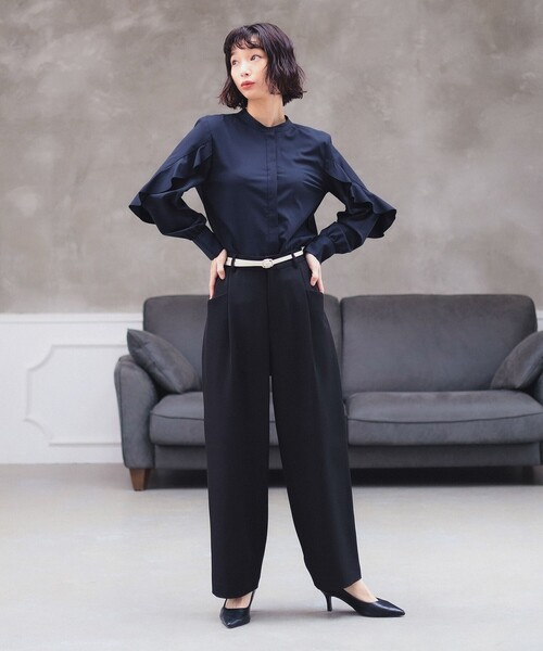 B：MING by BEAMS ブラウス シャツ 「オフィス・フォーマル