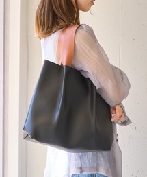 MAISON CLUB（メゾンクラブ） トートバッグ 「MAISON CLUB」バイカラー