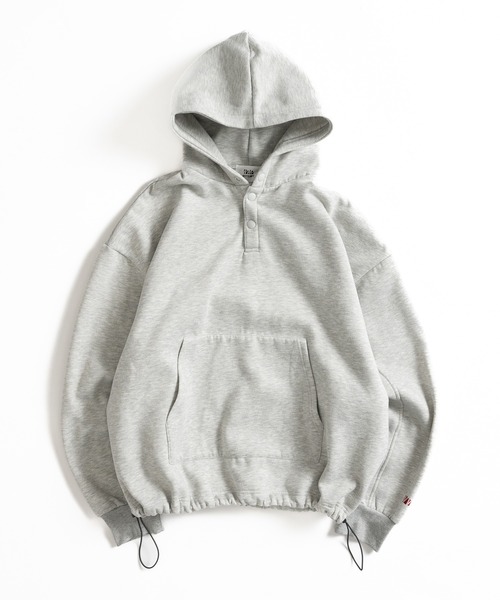 新品＊WETTEMPT＊フリースライニング スナップパーカー WETTEMPT パーカー FLEECE LINING SNAP PARKA /裏起毛スナップ