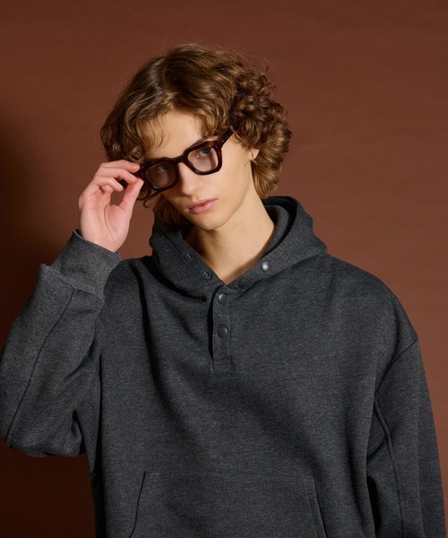 WETTEMPT パーカー FLEECE LINING SNAP PARKA /裏起毛スナップパーカー