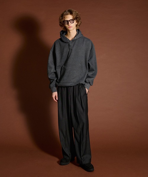 WETTEMPT パーカー FLEECE LINING SNAP PARKA /裏起毛スナップ