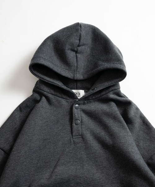 WETTEMPT パーカー FLEECE LINING SNAP PARKA /裏起毛スナップ