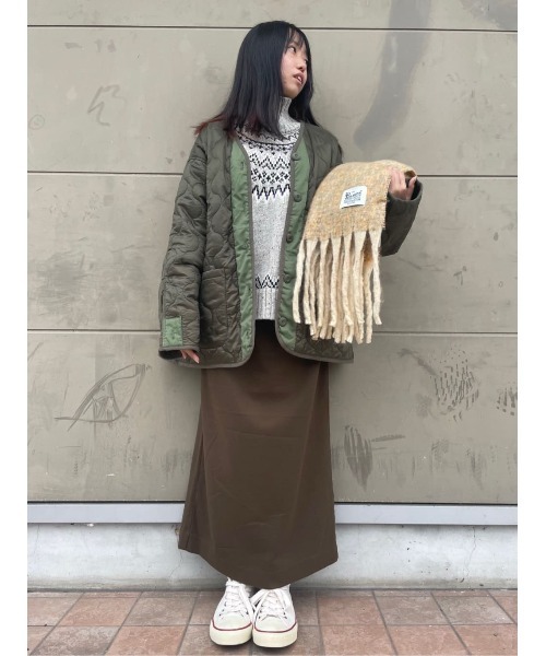 Right-on ニット セーター 求心柄ハイネックニット レディース