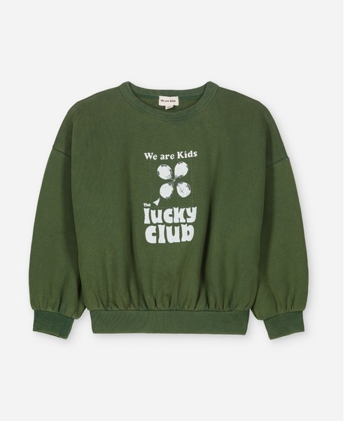トレーナー スウェット SWEAT TONY WINTER GREEN - LUCKY CLUB レディース