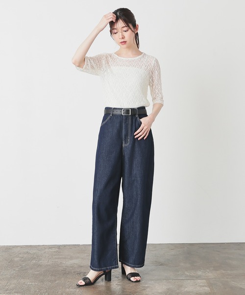 Honeys（ハニーズ） ジーンズ デニム デニムパンツ デニムカーブパンツ