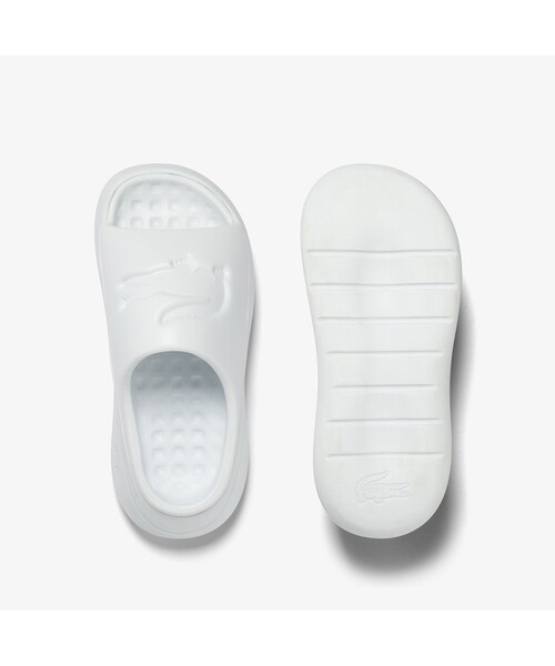 【LACOSTE】ロゴプリントサンダル ☆関税送料込【LACOST】ラコステロゴシャワーサンダル