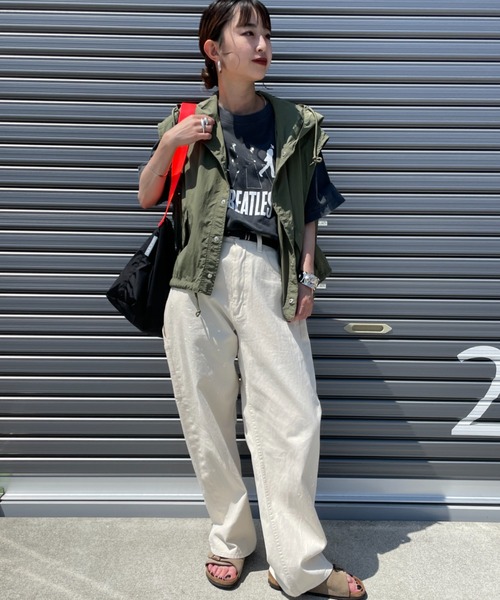 MILITARY ベスト ジレ 「MILITARY/ミリタリー」 別注 スノー