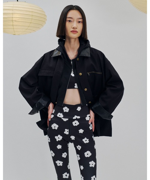 カモミール柄レギンス(WELLNESS&TRAINING WEAR)｜emmi（エミ）の