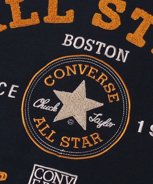 「CONVERSE」 スタジャン LL ブラック メンズ_画像6