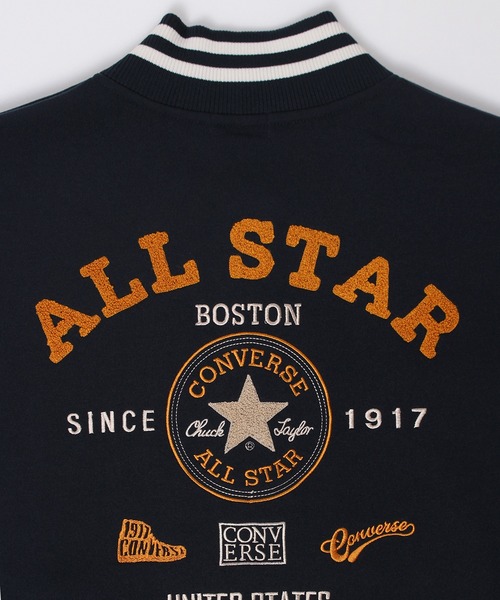 「CONVERSE」 スタジャン LL ブラック メンズ_画像7