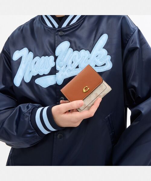 COACH 財布 ミラ スモール フラップ ウォレット・ホース アンド