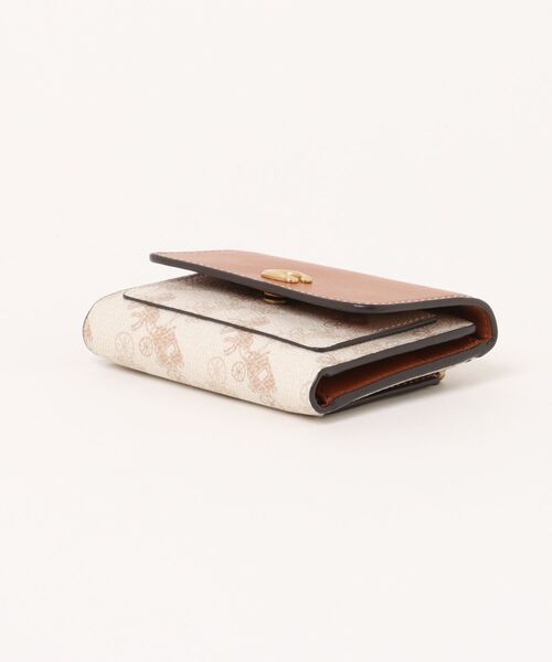 【 COACH 】 ミラ ホース スモール フラップ ウォレット COACH｜【公式】ミラ スモール フラップ ウォレット・ホース