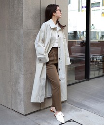 ENC ステンカラーコート コート soutien collar spring coat / ステン 