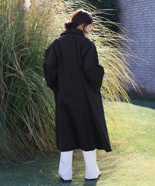ENC ステンカラーコート コート soutien collar spring coat