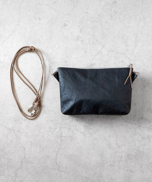 SENTI ショルダーバッグ センティ / Dyneema(R) Leather 2WAY