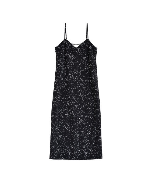 【未使用】Free People 花柄 ドット ビーズ キャミソール M Re:EDIT（リエディ） ジャンパースカート 「低身長サイズ有」花柄or