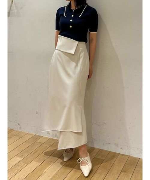 MARK & LONA アシンメトリースカートサイズ36 MARK & LONA アシンメトリースカートサイズ36 MARK & LONA