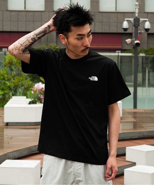 THE NORTH FACE 「THE FACE」 半袖Tシャツ L ブラック メンズ