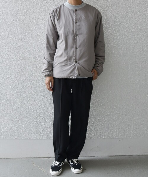 SHIPS any 「SHIPS any」 中綿ブルゾン MEDIUM ブラック メンズ