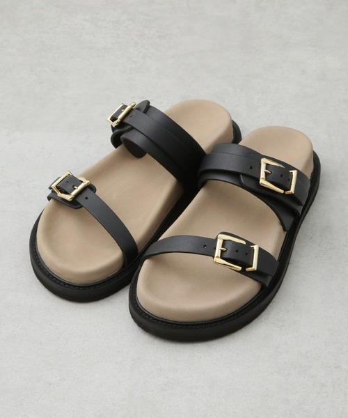 CAMINANDO（カミナンド） サンダル CAMINANDO/DOUBLE BUCKLE SANDALS