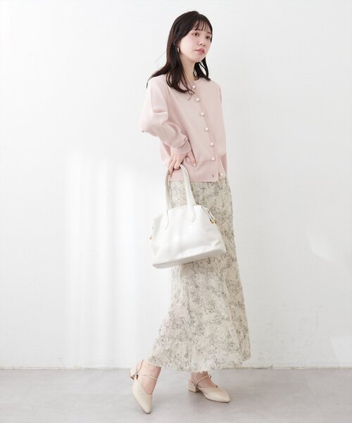 エムズグレイシー 花柄刺繍 ロングスカート 2024年春カタログ掲載品♡ Shop Long Skirts at MUSINSA