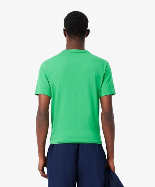 LACOSTE（ラコステ） tシャツ 吸水速乾 レイヤードネームウルトラ
