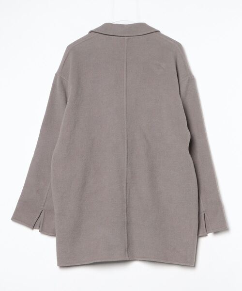 「FONCE」 チェスターコート 38 モカ レディース_画像2